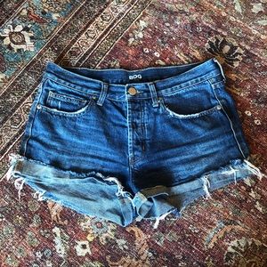 BDG Denim Mid-Rise Shorts